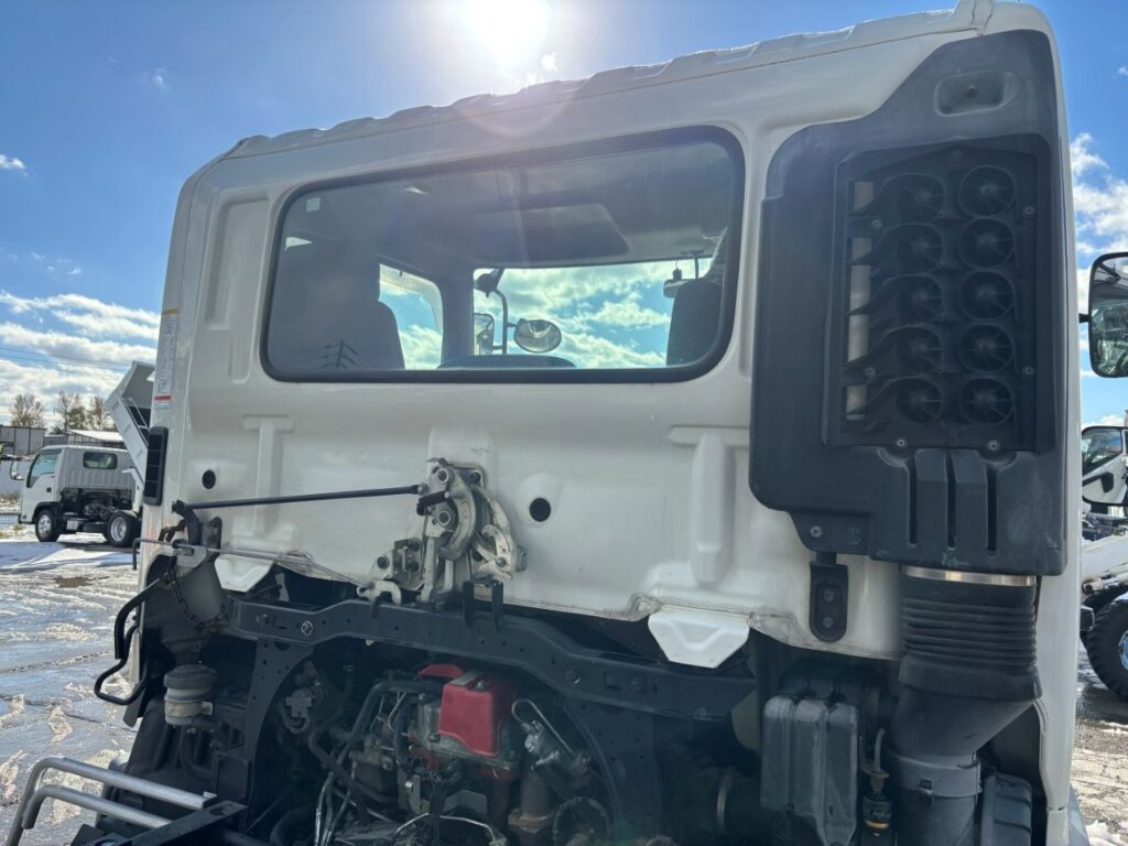 平成25年　日野　レンジャー　４トンダンプ　電動コボレーン付・荷台塗装済！（車検令和8年10月）