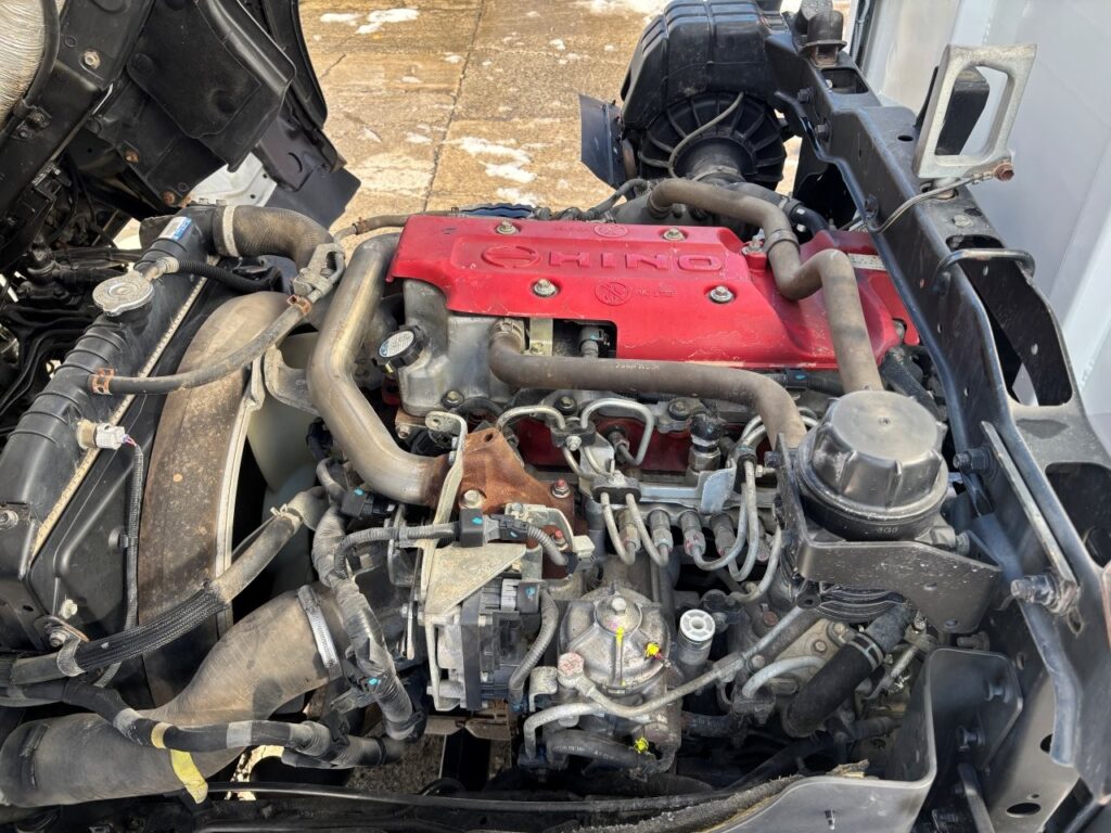 平成25年　日野　レンジャー　４トンダンプ　電動コボレーン付・荷台塗装済！（車検令和8年10月）