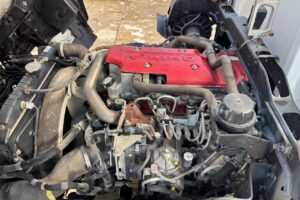 サムネイル: 平成25年　日野　レンジャー　４トンダンプ　電動コボレーン付・荷台塗装済！（車検令和8年10月）