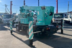 サムネイル: 平成21年式　エルフ15.7m屈伸式ブーム高所作業車　スチールバケット