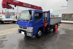 平成25年　アトラス3トン4段クレーンロング ラジコン アルミアオリ 車検令和8年6月