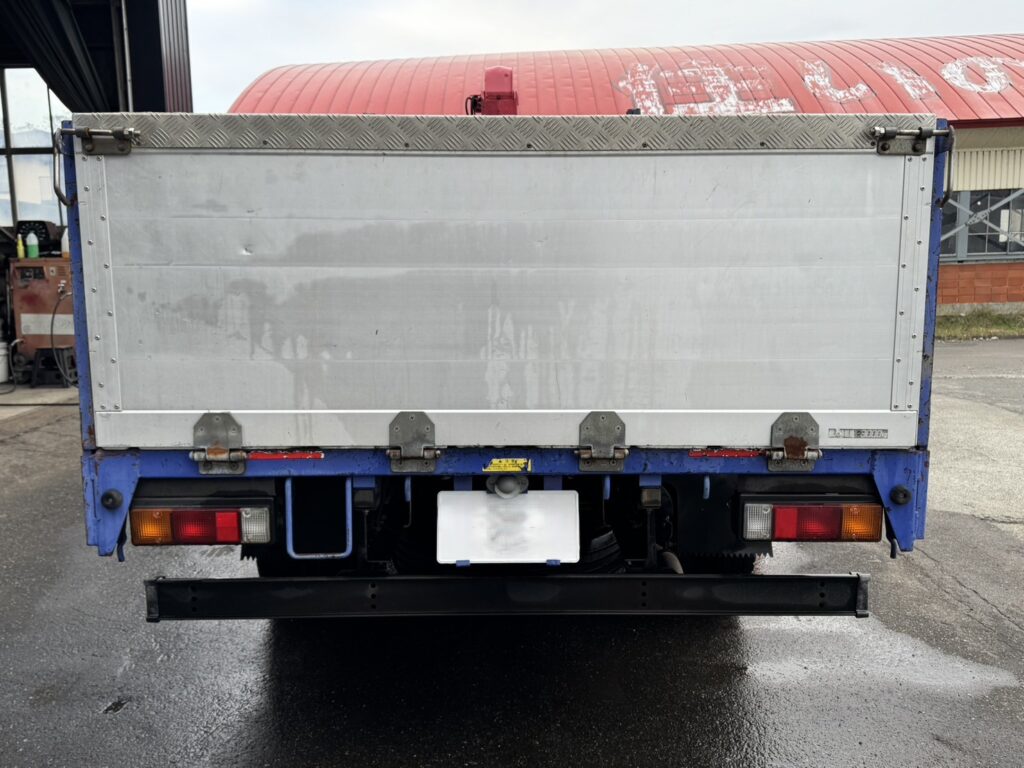 平成25年　アトラス3トン4段クレーンロング ラジコン アルミアオリ 車検令和8年6月