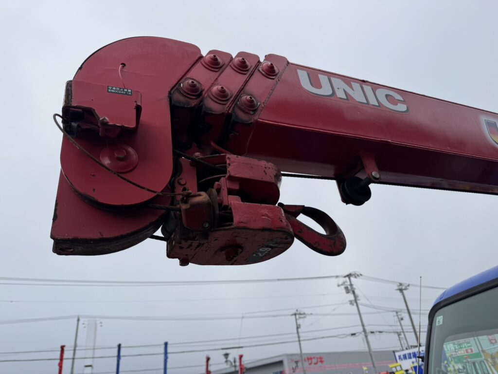 平成25年　アトラス3トン4段クレーンロング ラジコン アルミアオリ 車検令和8年6月