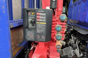 サムネイル: 平成25年　アトラス3トン4段クレーンロング ラジコン アルミアオリ 車検令和8年6月