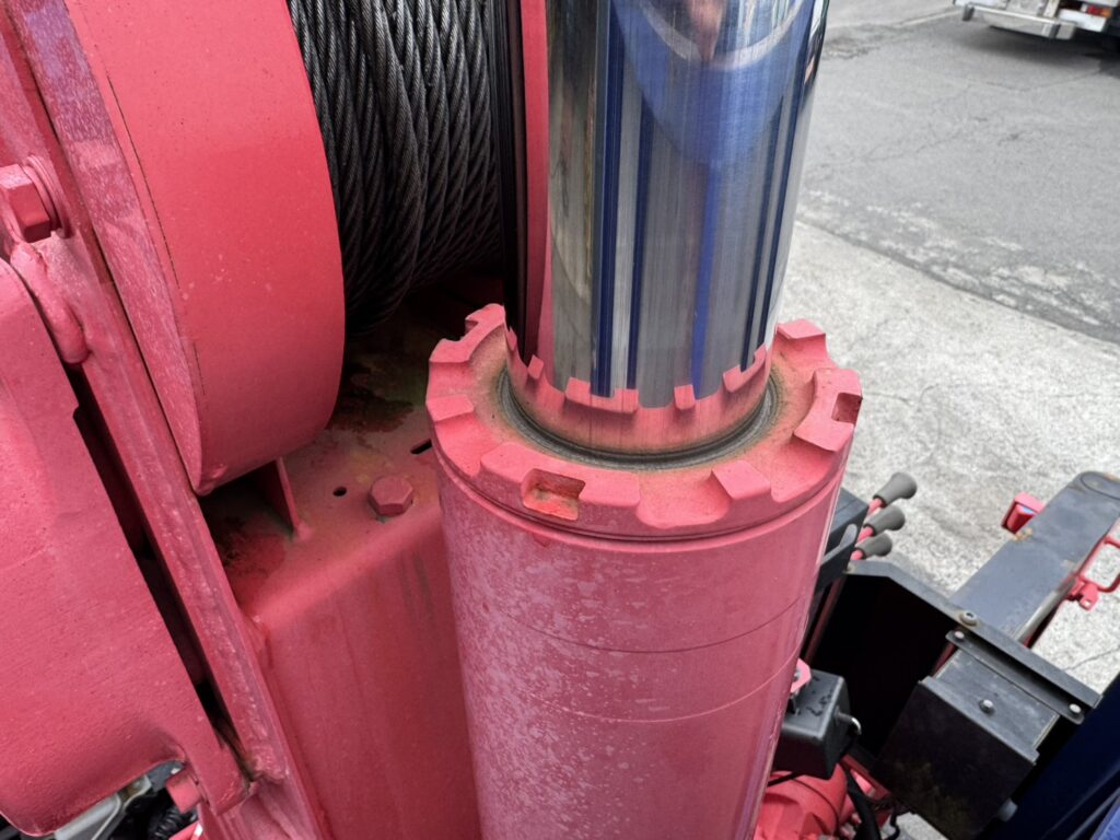 平成25年　アトラス3トン4段クレーンロング ラジコン アルミアオリ 車検令和8年6月