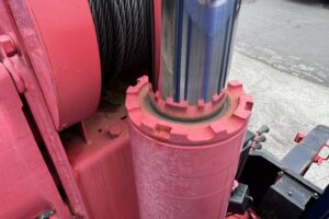 サムネイル: 平成25年　アトラス3トン4段クレーンロング ラジコン アルミアオリ 車検令和8年6月