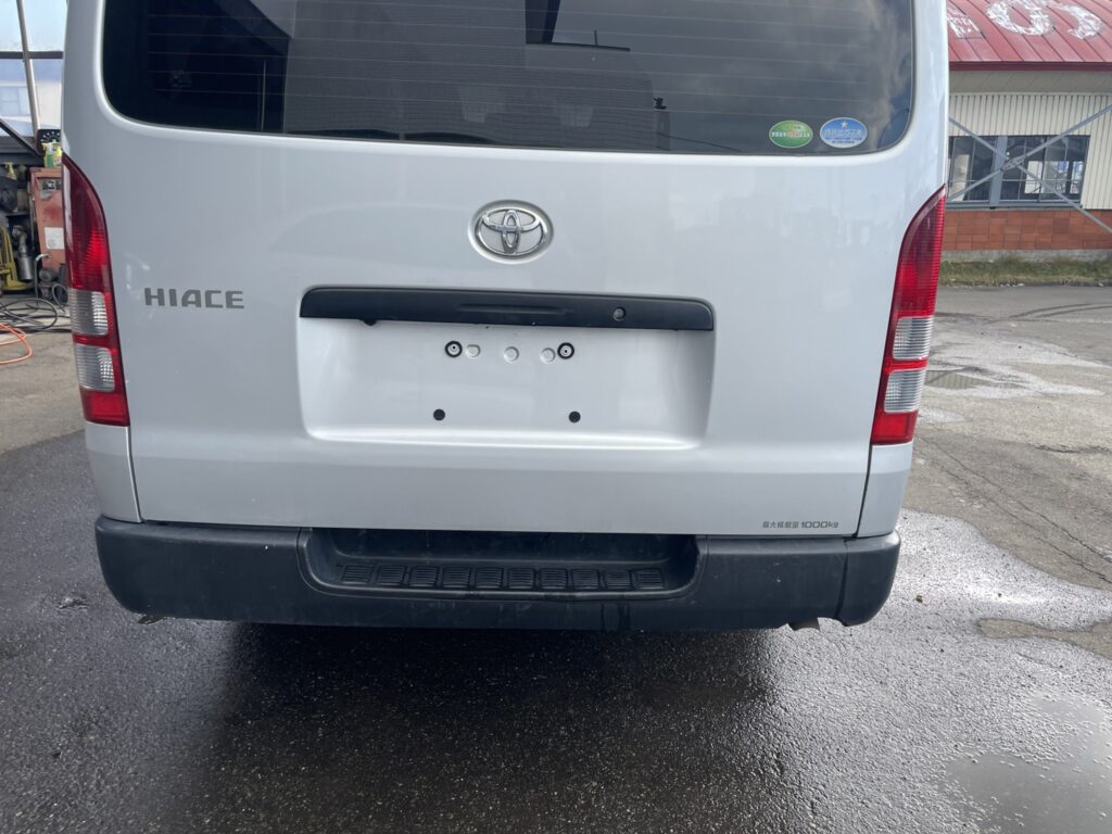 令和2年　トヨタハイエースバン ロングDX 寒冷地仕様 車検1年付