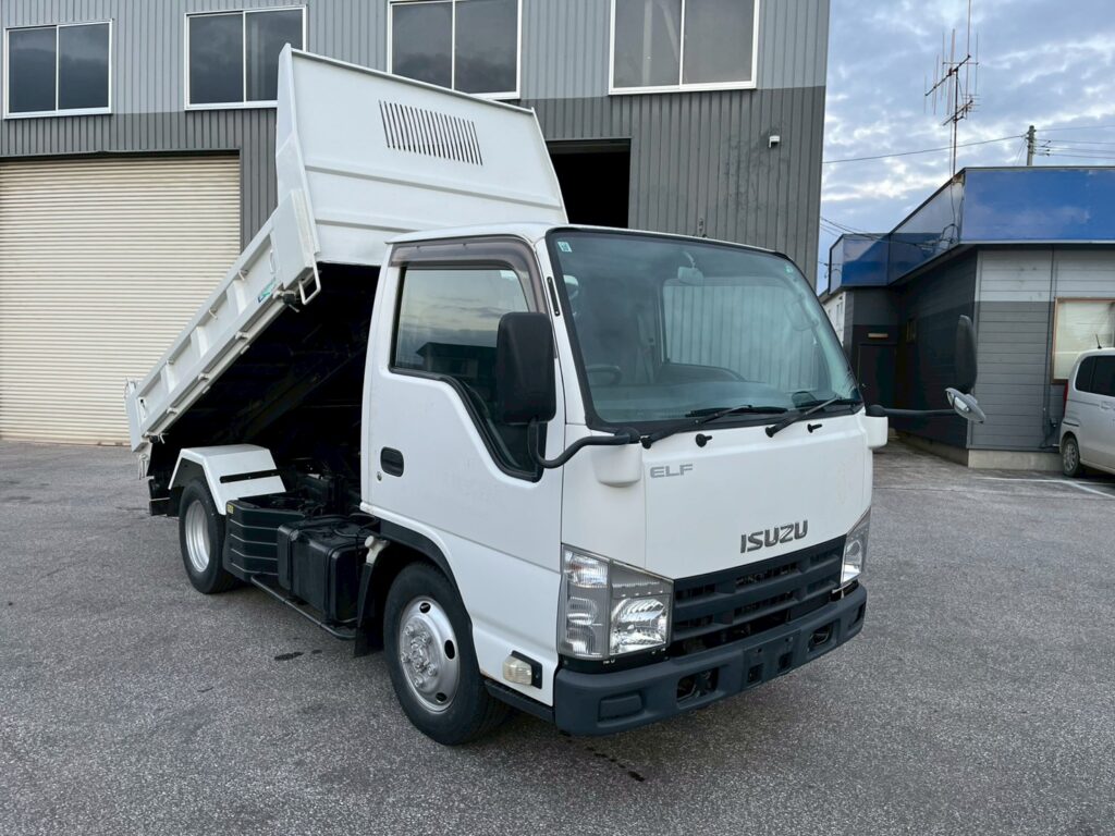 【★超希少★】平成21年式　エルフ　ローダーダンプ　４WD！　最大積載3000㎏　三方開き　