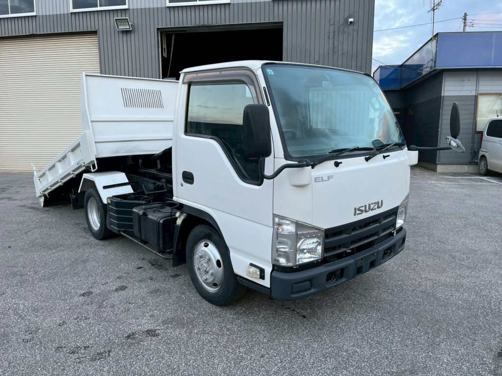 【★超希少★】平成21年式　エルフ　ローダーダンプ　４WD！　最大積載3000㎏　三方開き　