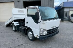 サムネイル: 【★超希少★】平成21年式　エルフ　ローダーダンプ　４WD！　最大積載3000㎏　三方開き　