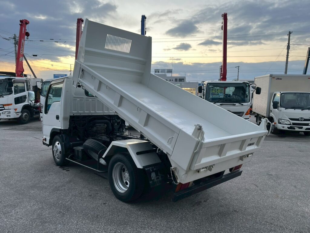 【★超希少★】平成21年式　エルフ　ローダーダンプ　４WD！　最大積載3000㎏　三方開き　