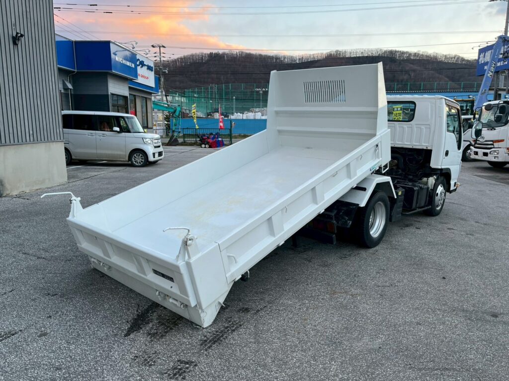 【★超希少★】平成21年式　エルフ　ローダーダンプ　４WD！　最大積載3000㎏　三方開き　