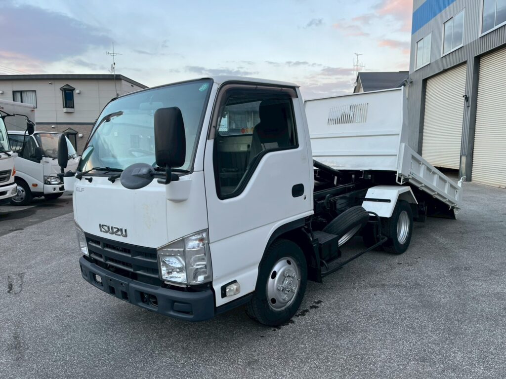 【★超希少★】平成21年式　エルフ　ローダーダンプ　４WD！　最大積載3000㎏　三方開き　