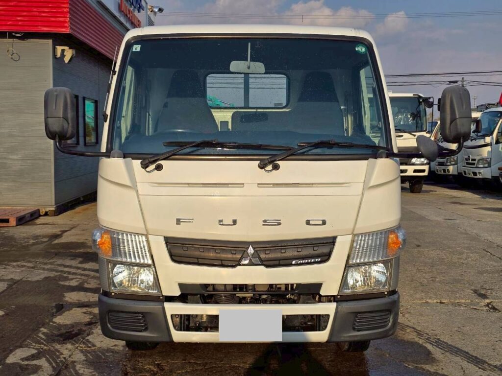平成28年　三菱　キャンター　２トン平ロング　全低床・軽々ゲート付（車検令和8年6月）
