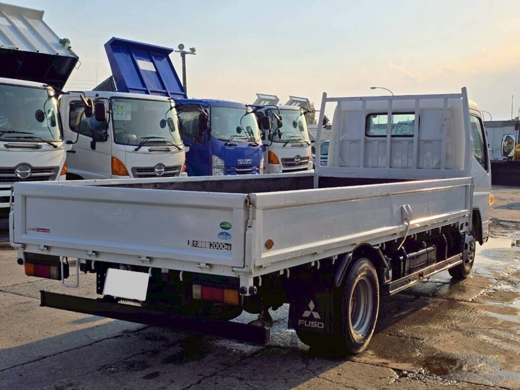 平成28年　三菱　キャンター　２トン平ロング　全低床・軽々ゲート付（車検令和8年6月）