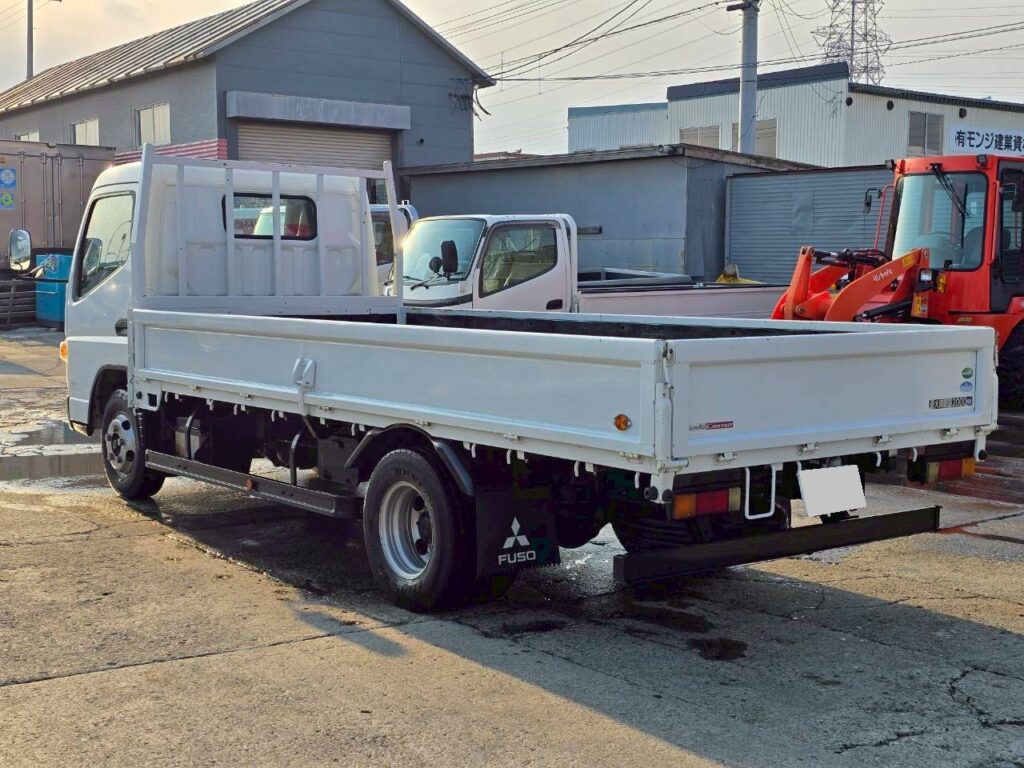 平成28年　三菱　キャンター　２トン平ロング　全低床・軽々ゲート付（車検令和8年6月）