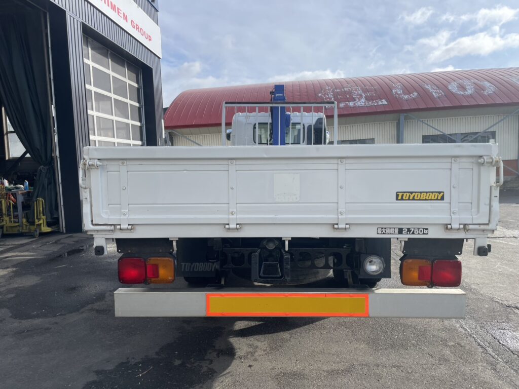 平成23年　レンジャー４トン４段クレーン　ロング　ラジコン　車検1年付