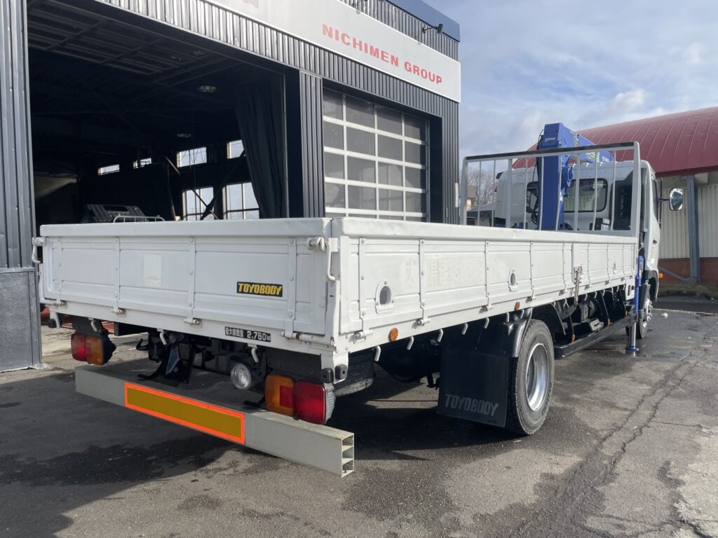 平成23年　レンジャー４トン４段クレーン　ロング　ラジコン　車検1年付