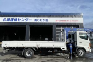 サムネイル: 平成23年　レンジャー４トン４段クレーン　ロング　ラジコン　車検1年付