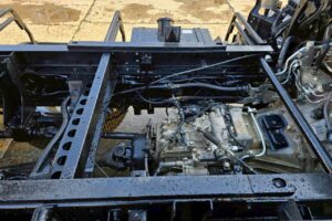 サムネイル: 令和１年　日野　レンジャー　４トンダンプ　コボレーン付・荷台塗装済！（車検1年付）