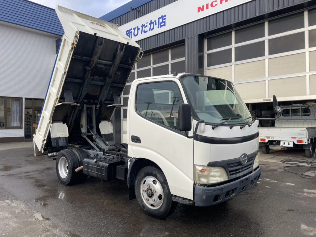 平成20年　デュトロ3トンダンプ　フル装備　5MT　車検1年付