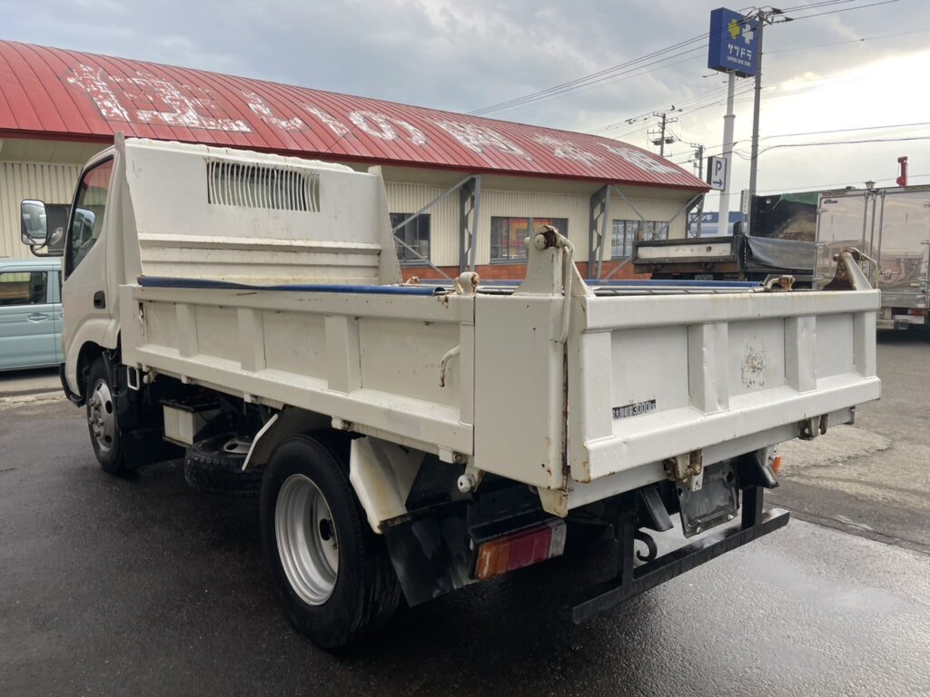 平成20年　デュトロ3トンダンプ　フル装備　5MT　車検1年付