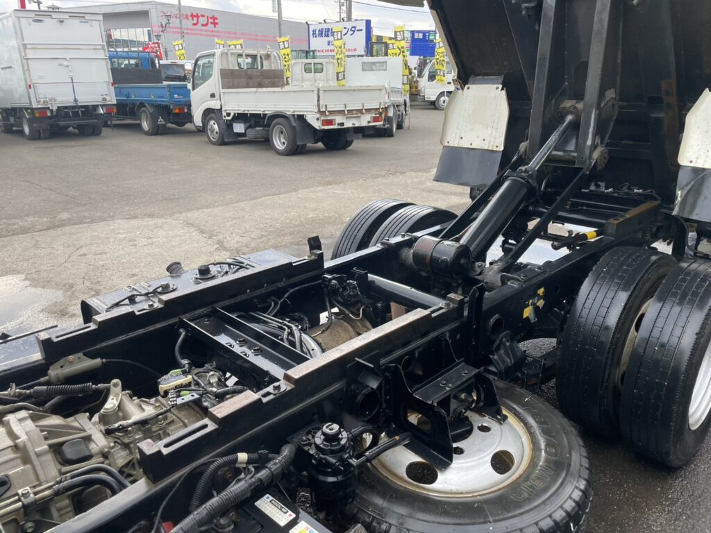 平成20年　デュトロ3トンダンプ　フル装備　5MT　車検1年付