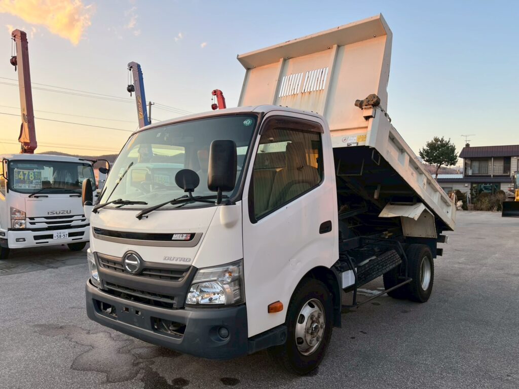 平成26年式デュトロダンプ　最大積載4000㎏　電動コボレーン