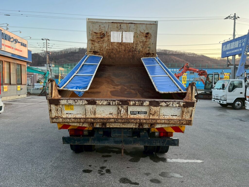 平成26年式デュトロダンプ　最大積載4000㎏　電動コボレーン