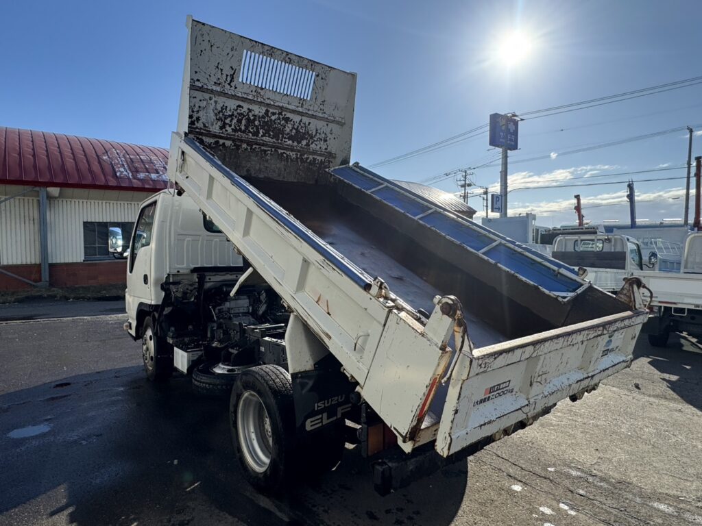 平成30年　エルフ2トン強化ダンプ　車検1年付　フル装備　特殊シフト