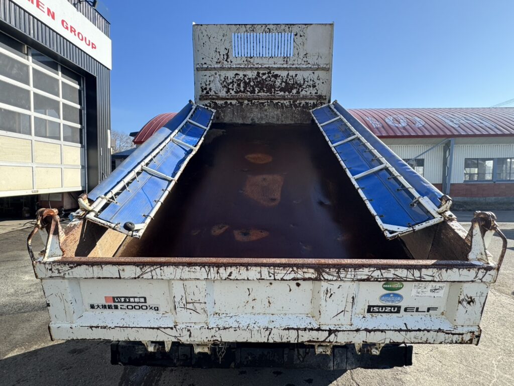平成30年　エルフ2トン強化ダンプ　車検1年付　フル装備　特殊シフト
