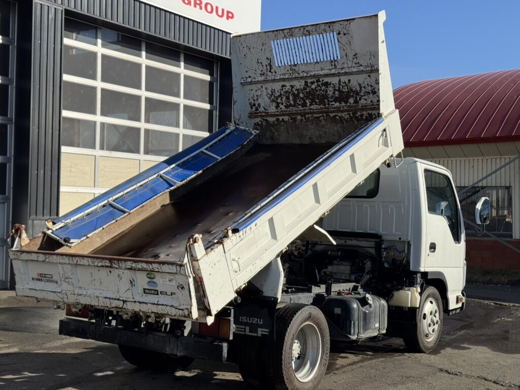 平成30年　エルフ2トン強化ダンプ　車検1年付　フル装備　特殊シフト