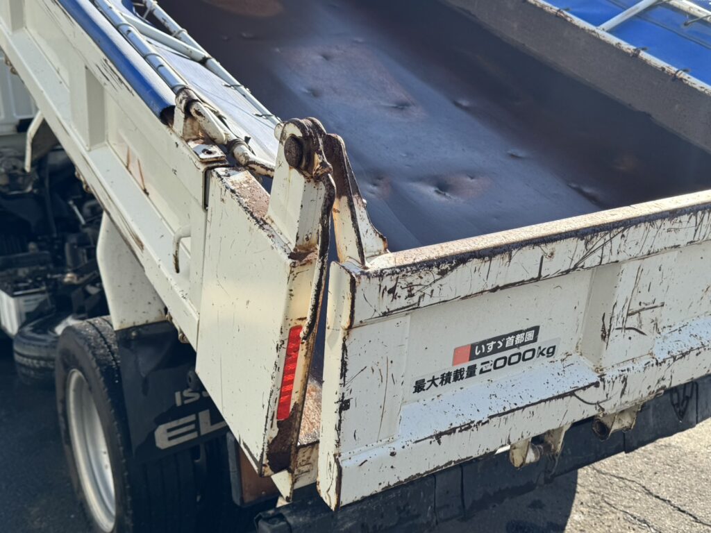 平成30年　エルフ2トン強化ダンプ　車検1年付　フル装備　特殊シフト