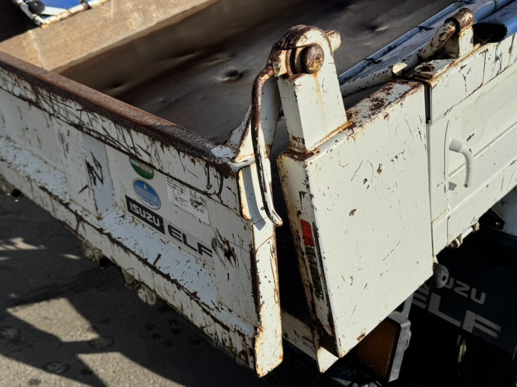 平成30年　エルフ2トン強化ダンプ　車検1年付　フル装備　特殊シフト