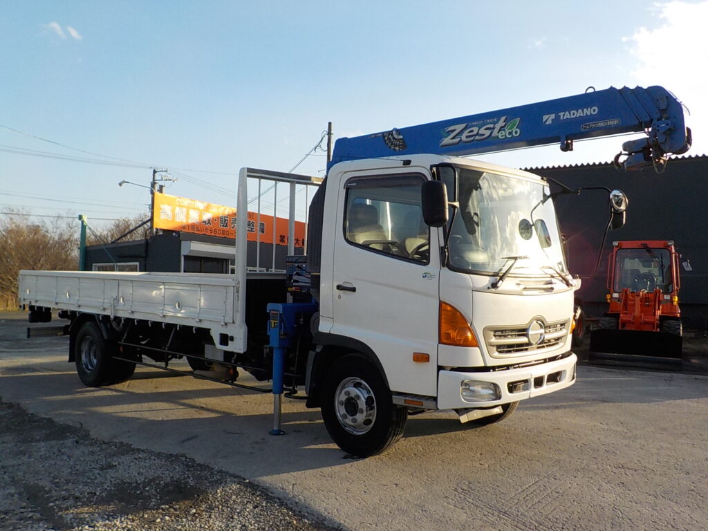 平成23年　レンジャー4ｔ4段クレーン　★ラジコン★フックイン★