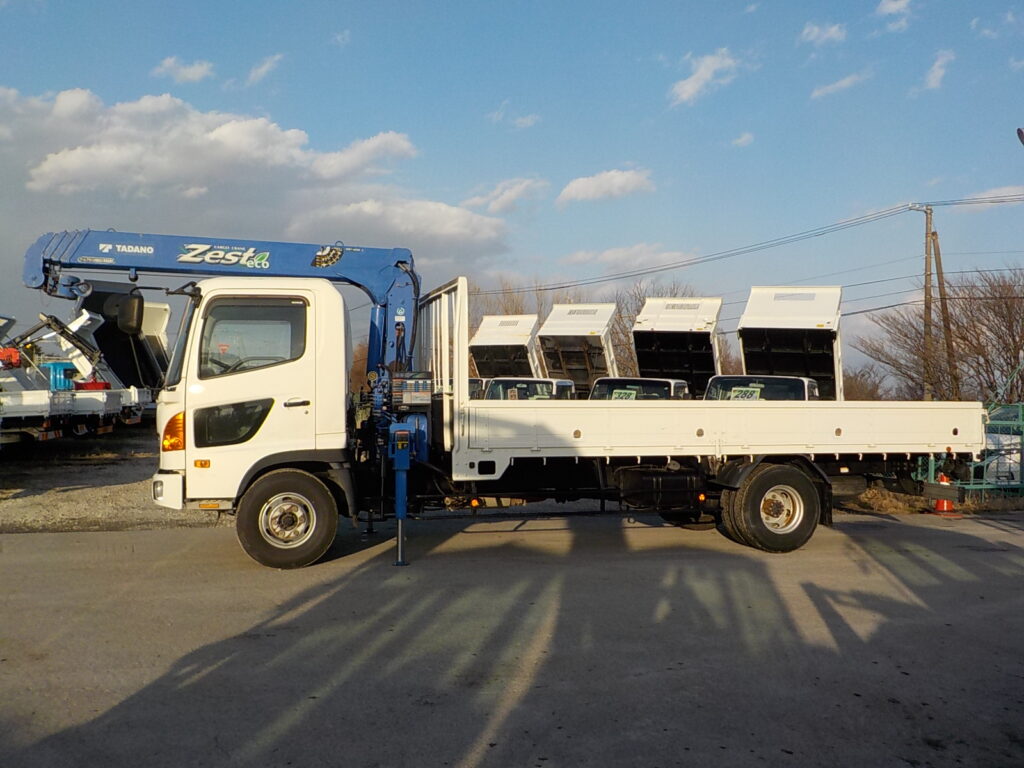 平成23年　レンジャー4ｔ4段クレーン　★ラジコン★フックイン★