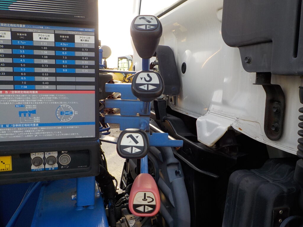 平成23年　レンジャー4ｔ4段クレーン　★ラジコン★フックイン★