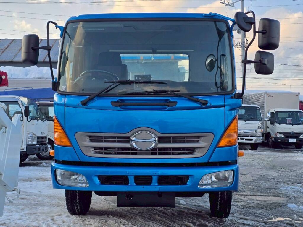 平成23年式　日野レンジャー４トンセーフティーローダー　ウィンチ＆スライド　ラジコン付き