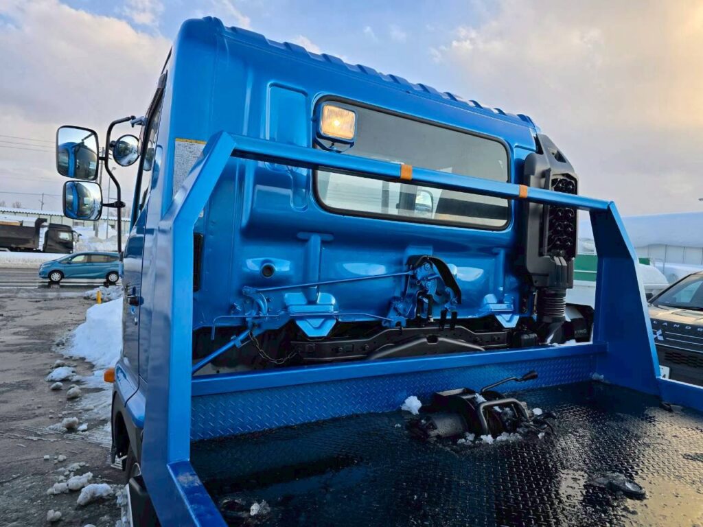 平成23年式　日野レンジャー４トンセーフティーローダー　ウィンチ＆スライド　ラジコン付き