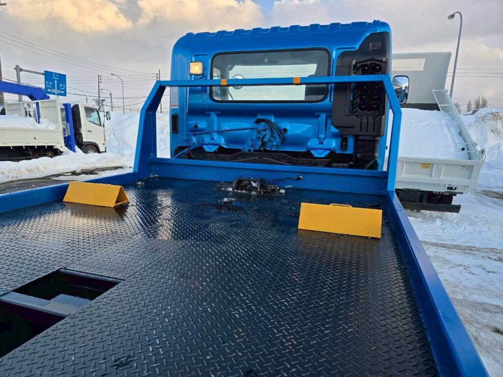 平成23年式　日野レンジャー４トンセーフティーローダー　ウィンチ＆スライド　ラジコン付き