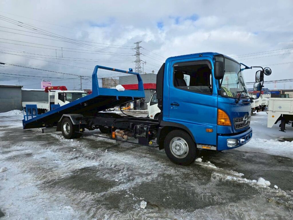 平成23年式　日野レンジャー４トンセーフティーローダー　ウィンチ＆スライド　ラジコン付き