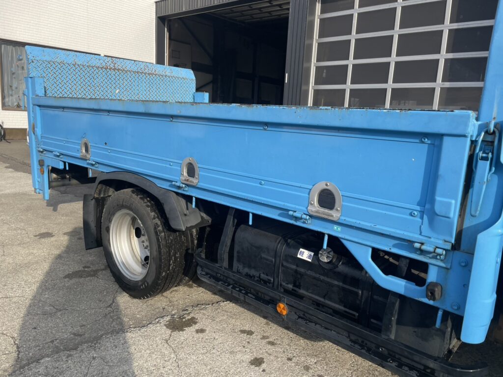 平成20年　ダイナ2トンWキャブ　ロング　垂直パワーゲート　車検1年付