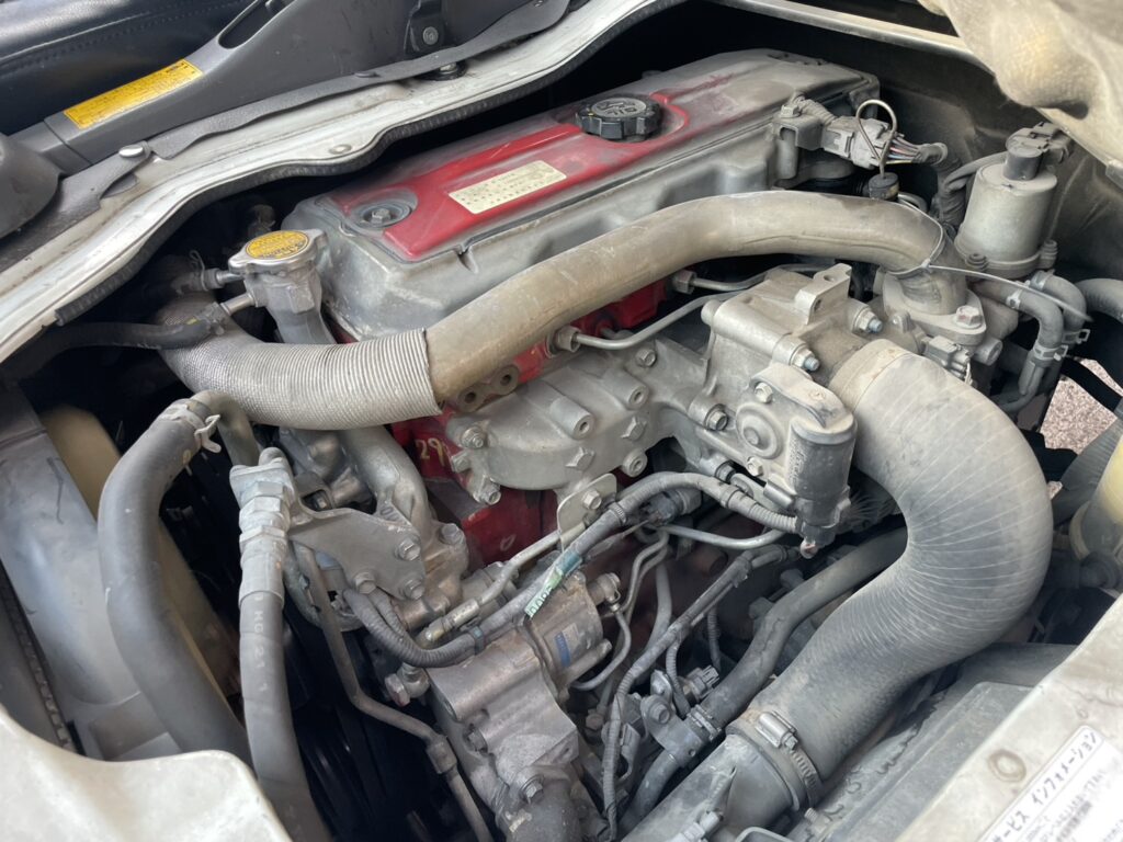 平成20年　ダイナ2トンWキャブ　ロング　垂直パワーゲート　車検1年付