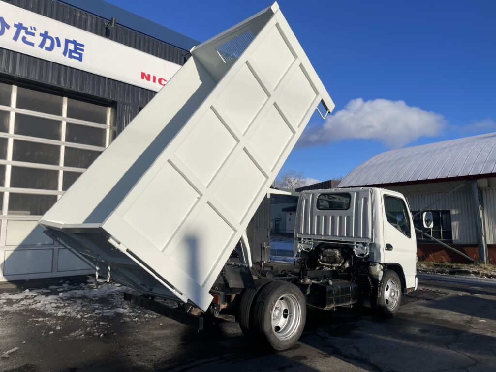 平成20年　キャンター3トン深ダンプ　土砂禁　車検1年付