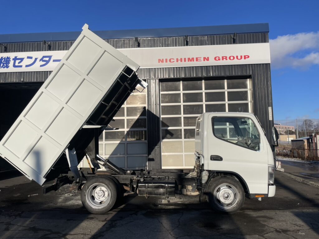 平成20年　キャンター3トン深ダンプ　土砂禁　車検1年付
