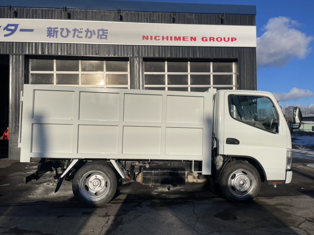 平成20年　キャンター3トン深ダンプ　土砂禁　車検1年付