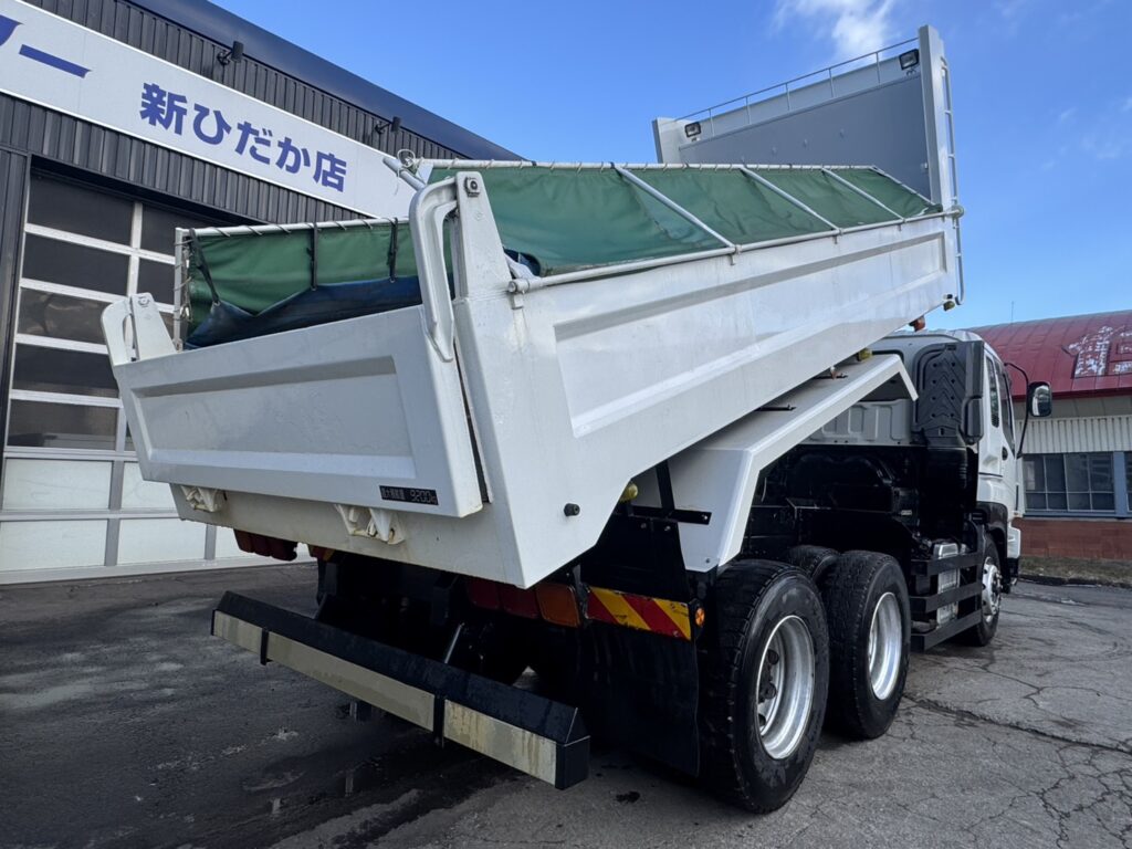 平成24年　ギガ大型ダンプ　走行30.8万キロ　車検令和8年8月　最大積載9200㎏