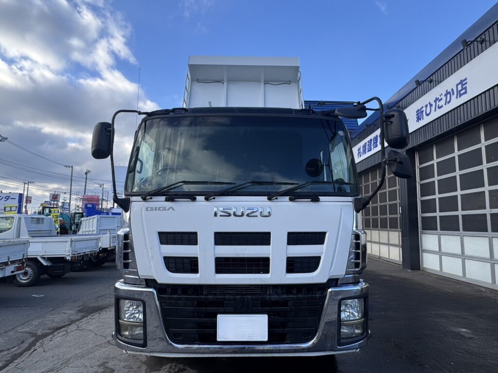 平成24年　ギガ大型ダンプ　走行30.8万キロ　車検令和8年8月　最大積載9200㎏