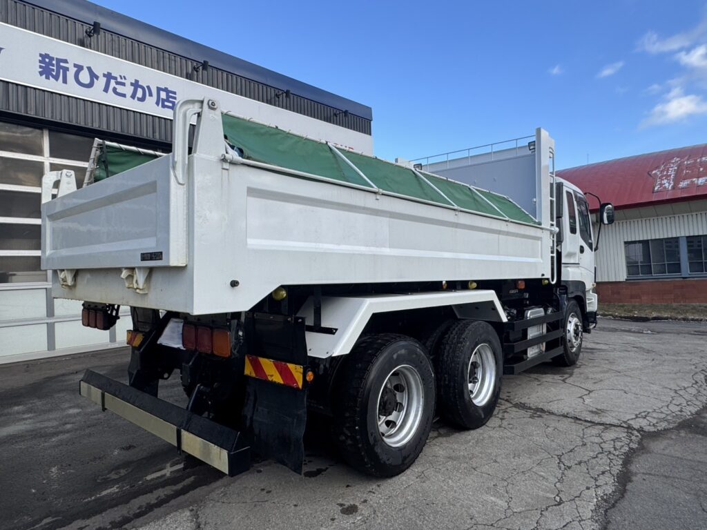 平成24年　ギガ大型ダンプ　走行30.8万キロ　車検令和8年8月　最大積載9200㎏