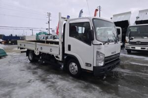 サムネイル: 平成26年　いすゞ　エルフ　２トン平ワイドロング　5方開（車検1年付）